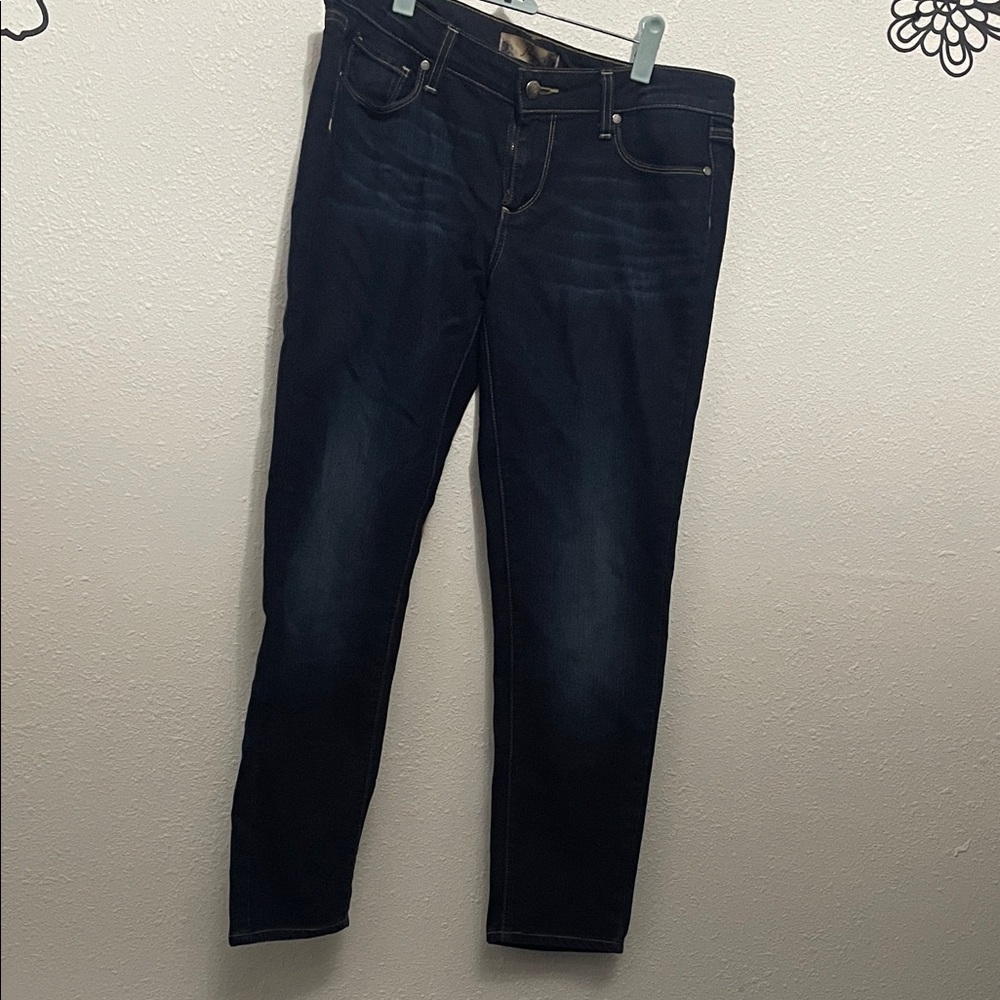 Women's Dark Blue Jeans